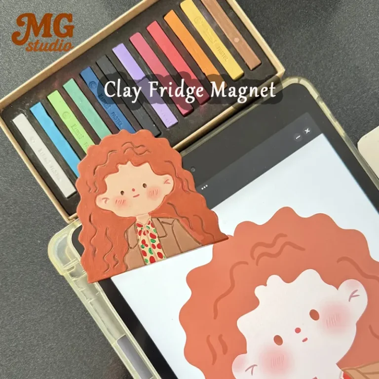 250701 Custom Clay Fridge Magnet