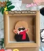 Custom Clay Fridge Magnet with Frame