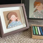 Custom Clay Fridge Magnet with Frame Custom Clay Fridge Magnet with Frame
