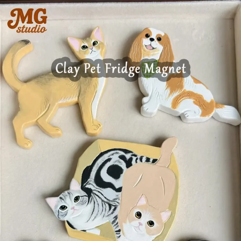 Custom Pet Fridge Magnets & Brooches