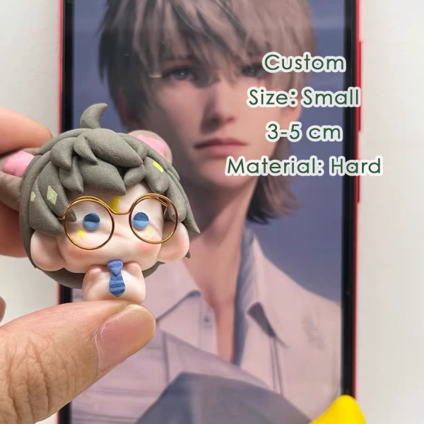 【3-5cm】Custom Ultra-Light Clay Dice Figurines Multiple Poses Available