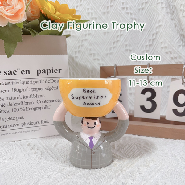 Custom-made Clay Figurine Trophy