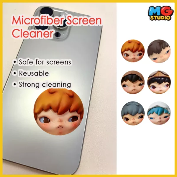 Hirono  Phone Screen Cleaner, Microfiber Sticky Gadget for All Screens